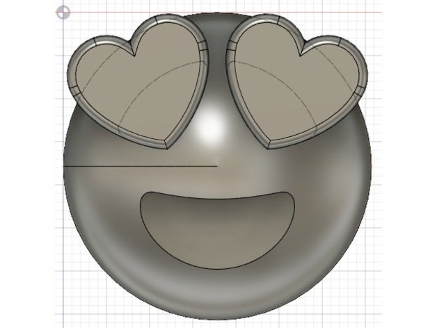 emoji coeurs d'amour des signes les logos émoticônes iloveyou l'amour de vous imprimable 3D print model - Mito3D