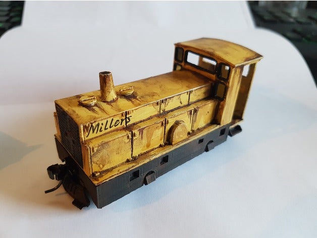 wagr sn35 diesel locomotive amra models 3D print model - Mito3D