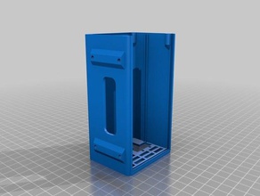 sliding lid ramps 14 box lower profile kossel 1515 mount 3d printer parts delta 3d print model - Mito3D