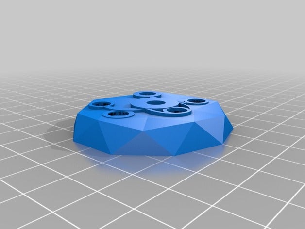 keyforge 3d jeton de clé jouet jeu accessoires 3D print model - Mito3D