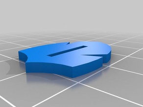 keyforge zırh +1 token 20 mm oyuncak oyun aksesuarlar göstergesi 3d print model - Mito3D
