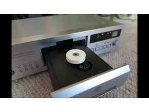 sony cdp-xb920 xb930 cd stabilizer puck electronics player compact disc qsl qs 3d print model - Mito3D