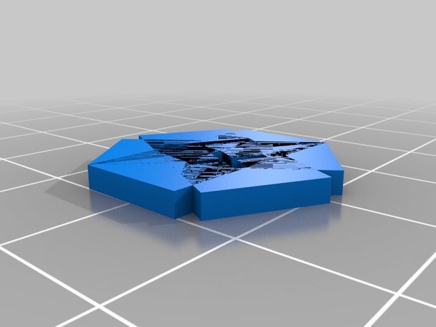 keyforge puissance +1 jeton de 20mm jouet jeu accessoires pouvoir jetons 3D print model - Mito3D