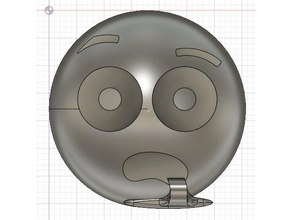 emoji drooling signs logos emojis printable 3d print model - Mito3D