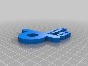 demolab logo de 8 cm d'autres 3d print model - Mito3D