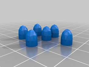 keyforge aembres jouet jeu accessoires aember de jeton jetons 3d print model - Mito3D