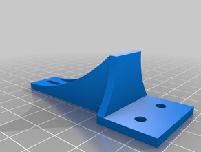spool holder kossel xl fl sun 3d printer parts filament 3d print model - Mito3D