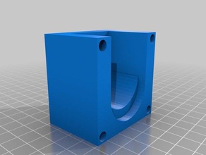 apoyo nema 23 3 d de la impresora partes fijación moteur 3d print model - Mito3D
