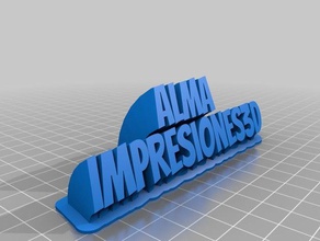 alma impresiones3d office customized 3d print model - Mito3D