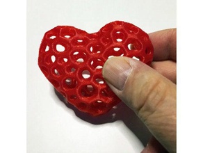 heart torus sculptures 3d print model - Mito3D