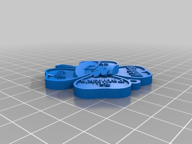 férias trevo acessórios 3D print model - Mito3D