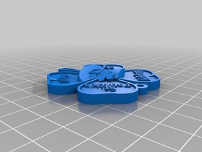 holiday shamrock accessories 3d print model - Mito3D