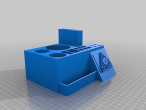 lulzbot tool caddy 3d printer accessories 3d print model - Mito3D