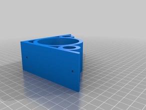 computer-Lautsprecher Regal-Klammern - Organisation angepasst 3d print model - Mito3D
