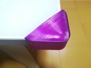 protetor para esquinas mesas família 3d print model - Mito3D