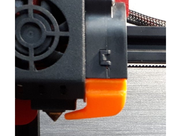 cr 10s pro reformulado oem de refrigeração duto do ventilador 3d a impressora os acessórios cr10s hotend 3D print model - Mito3D