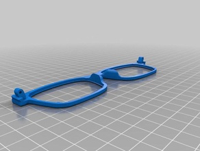 bot shot occhiali 3d print model - Mito3D