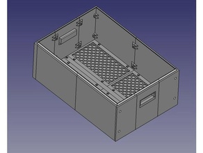 modulare compost bin all'aperto giardino box gabinetto worm 3d print model - Mito3D