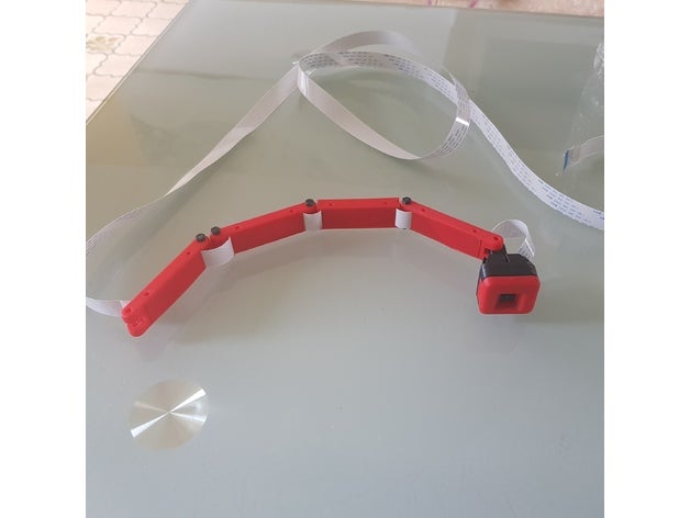 bras cache nappe câmara raspberry pi 3d a impressora os acessórios articul 3D print model - Mito3D
