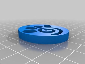 entrecanes ovalada 3d impressão 3d print model - Mito3D