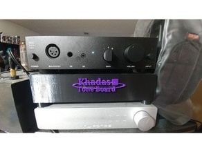 khadas tone board case match massdrop amps audio 3d print model - Mito3D