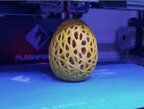 voronoi-styled egg math art nsfw 3d print model - Mito3D