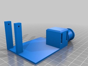 desktop Tisch sander 3d drucken belt motor einfach Tischplatte 3d print model - Mito3D
