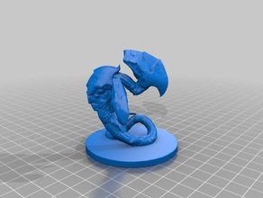 cortadores de guarda brinquedos jogos criatura dnd masmorras e dragões miniatura monstro mtg 3d print model - Mito3D