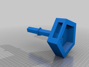 base modular de la lámpara 3d impresión 3d print model - Mito3D