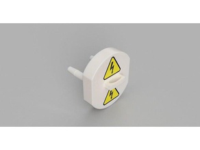 socket safety cover Haushalt 3d print model - Mito3D