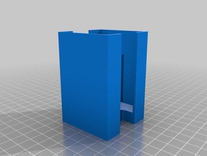 carcassonne bloco distribuidor de castelo jogos 3d print model - Mito3D