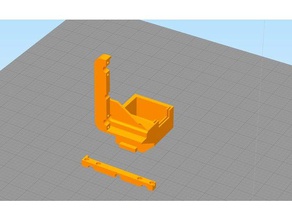 creality cr-x purge bucket 3d printer parts 3d print model - Mito3D