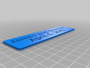 giacomo brenna i segni loghi personalizzato 3d print model - Mito3D