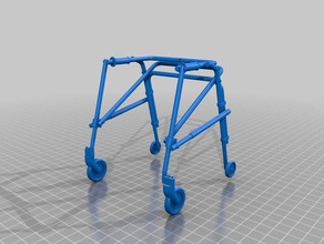 asistencia walker kaye personas assistivetech de la discapacidad muebles para muñecas inclusión los niños juguete ayuda caminar 3d print model - Mito3D