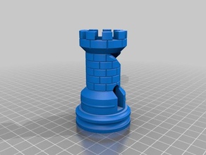 rook puzzles 3d print model - Mito3D