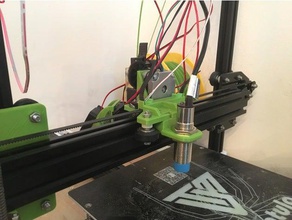 tevo tarantula direct e3d titan x-carriage remix printer parts 3d print model - Mito3D