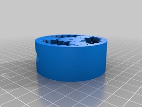 meu personalizados paramétrico de bomba peristáltica montagem partes 3d print model - Mito3D