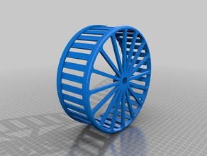 hamster tekerlek çalışan evcil hayvan tekerleği pet 3d print model - Mito3D