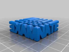 nate faire sculptures personnalisé 3d print model - Mito3D
