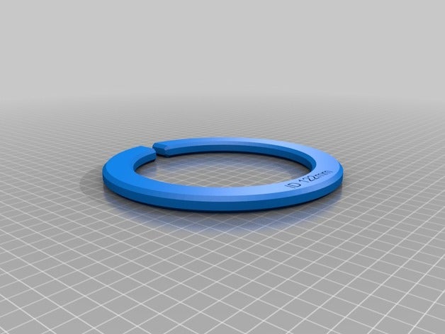 barebow inspección anillo deporte al aire libre tiro con arco 3D print model - Mito3D
