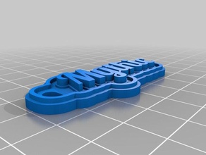 mythic keychains customized 3d print model - Mito3D