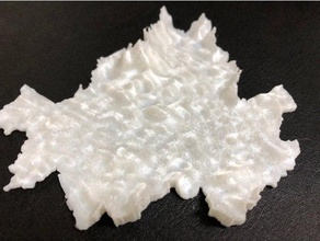 landscape seoul 3d printing tests contour design thinking geography gis qgis rhino spatial visualization 3d print model - Mito3D