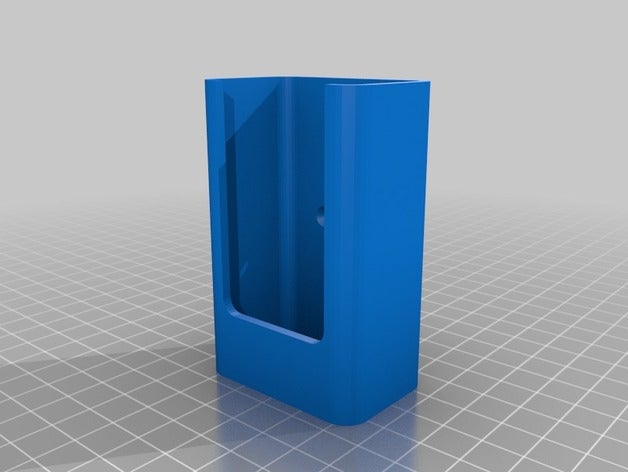 il mio personalizzato parametrico supporto a parete sony telecomando organizzazione 3D print model - Mito3D