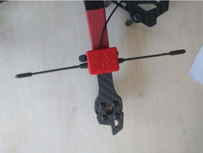 le sct crossfire bras support d'antenne geprc mark2 des véhicules fpv freestyle markii mark ii lge de marque 2 multicopters 3d print model - Mito3D