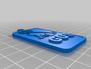 dogtag gus 3d printing 3d print model - Mito3D