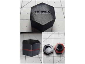 ultra medicine box containers 3d print model - Mito3D