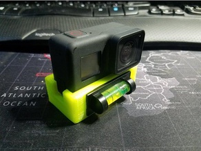 gopro hero 7 tripod base camera hero5 6 3d print model - Mito3D