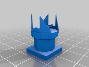 star satranç seti 3d baskı Kral kraliçe şövalye piyon parça taşları kale dur starwars wars 3d print model - Mito3D