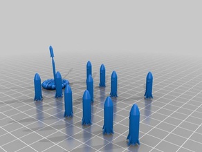 rocket crazy 3d printing 3d print model - Mito3D