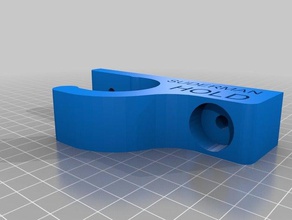 125 pipe support hobby aquarium pipeclamp 3d print model - Mito3D